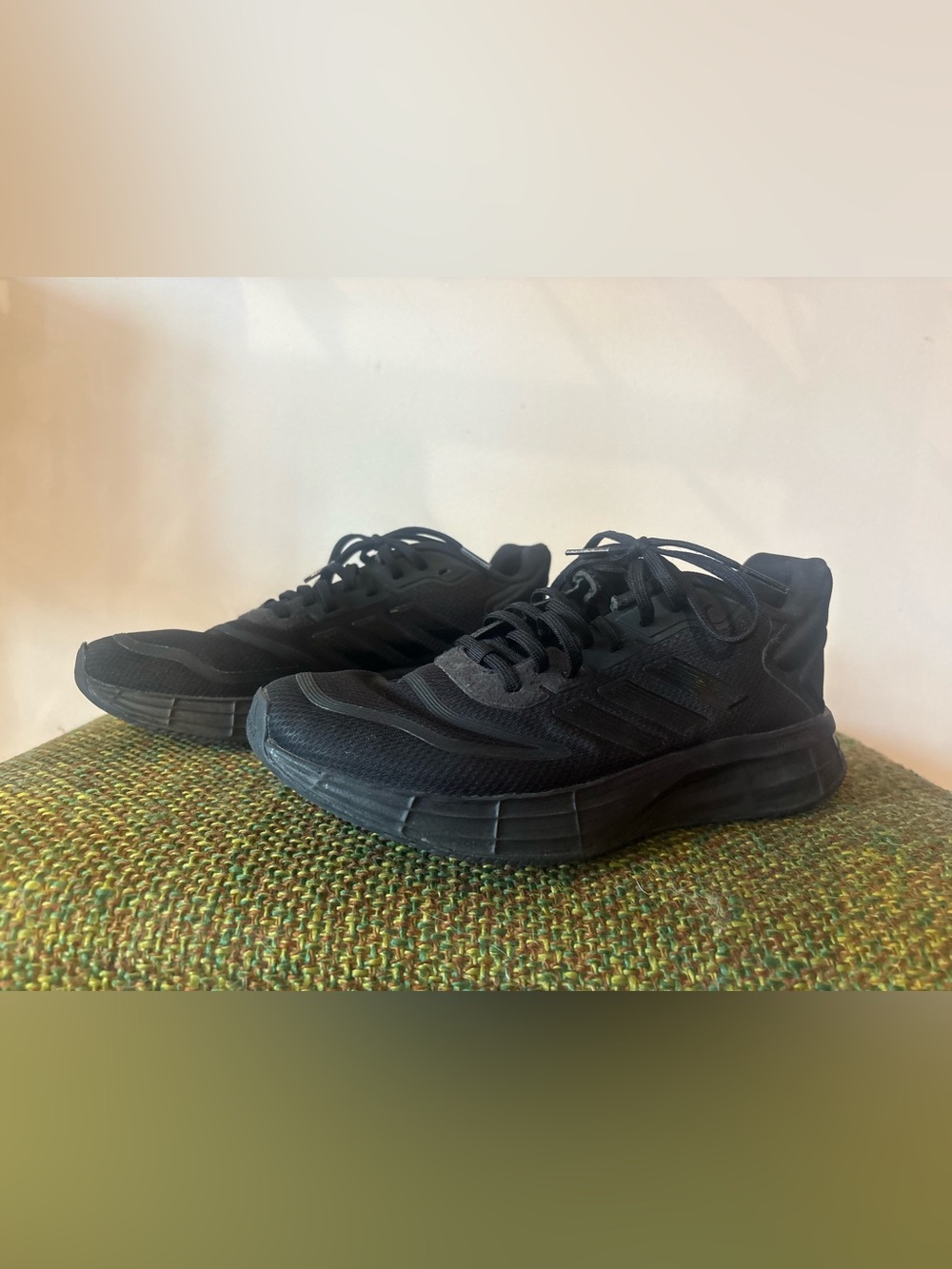 adidas Black Athletic Running Shoes